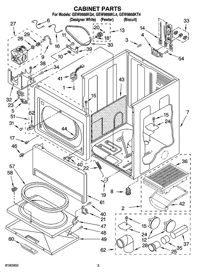 Diagram for GEW9868KT4