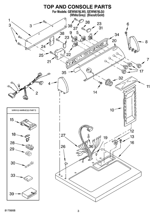 Diagram for GEW9878LW0