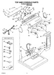 Diagram for 02 - Top And Console Parts