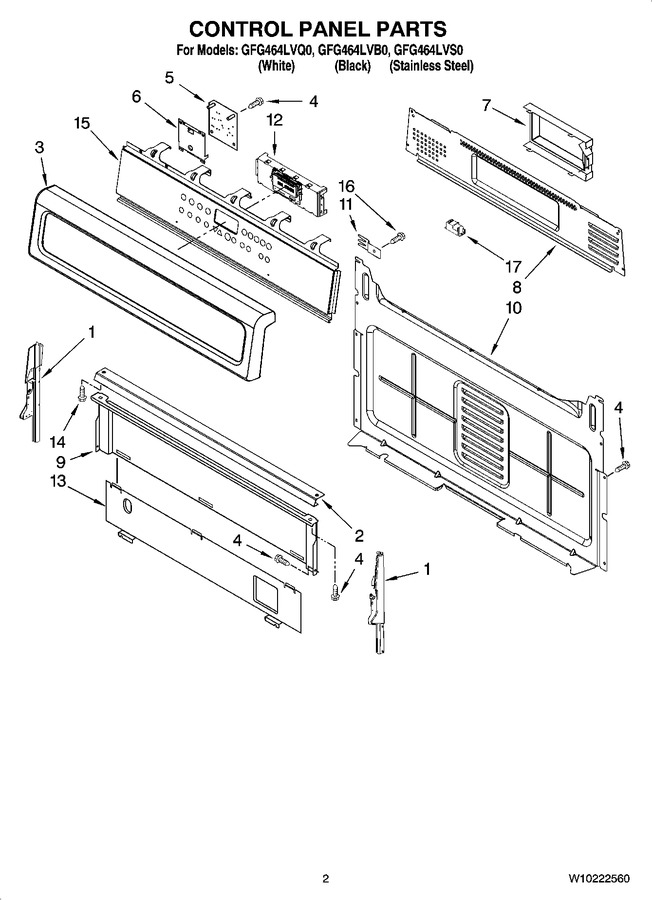 Diagram for GFG464LVB0