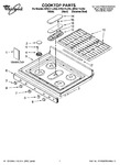 Diagram for 01 - Cooktop Parts