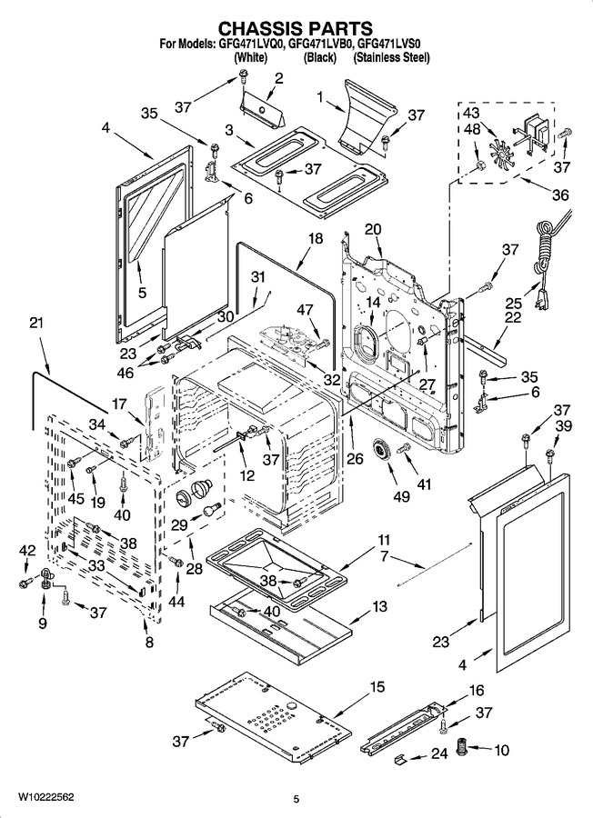 Diagram for GFG471LVS0