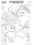 Diagram for 01 - Top And Console, Literature
