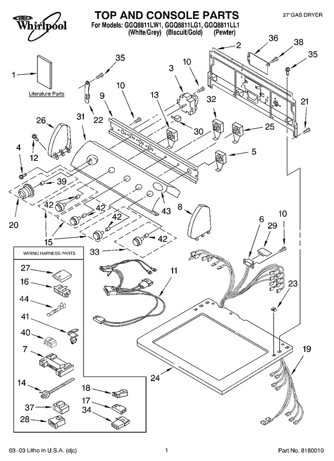 Diagram for GGQ8811LW1