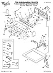 Diagram for 01 - Top And Console Parts