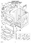 Diagram for 02 - Cabinet Parts