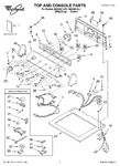 Diagram for 01 - Top And Console Parts