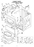 Diagram for 02 - Cabinet Parts
