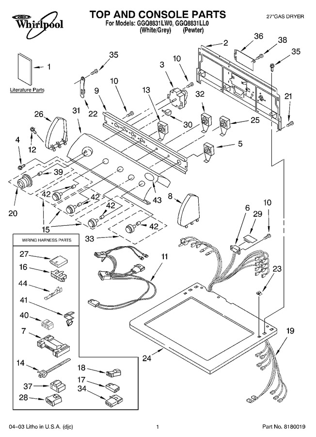 Diagram for GGQ8831LL0