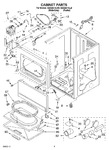 Diagram for 02 - Cabinet Parts