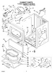 Diagram for 02 - Cabinet Parts