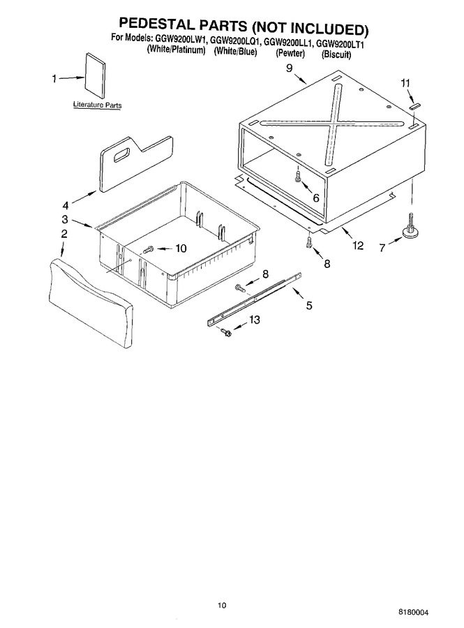 Diagram for GGW9200LW1