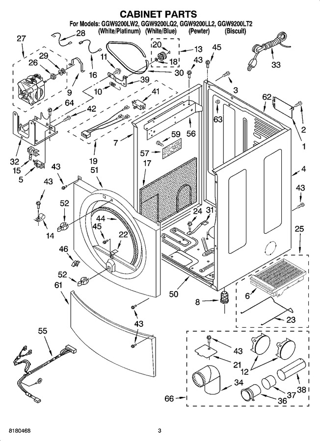Diagram for GGW9200LQ2