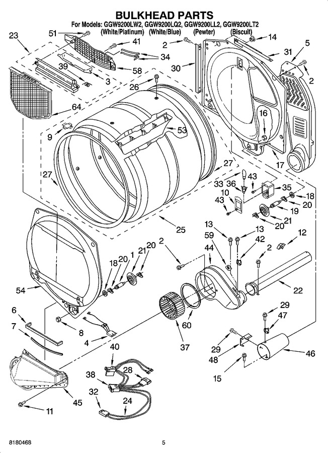 Diagram for GGW9200LQ2