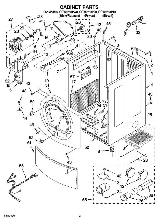 Diagram for GGW9250PL0