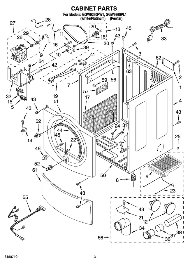 Diagram for GGW9260PL1