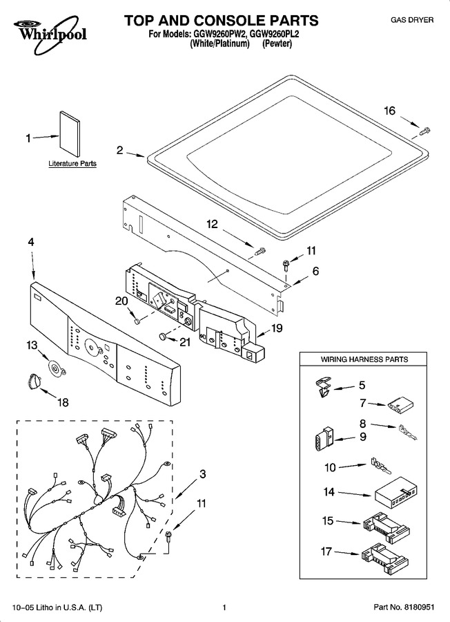 Diagram for GGW9260PW2