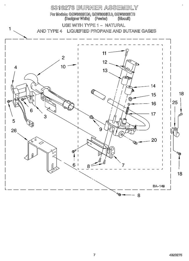 Diagram for GGW9868KL0