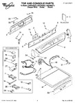Diagram for 01 - Top And Console Parts