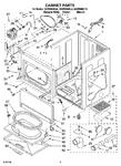Diagram for 02 - Cabinet Parts