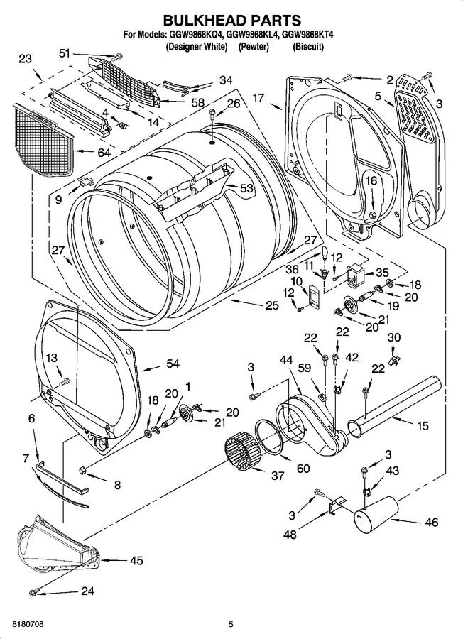 Diagram for GGW9868KT4