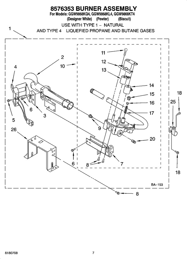 Diagram for GGW9868KL4