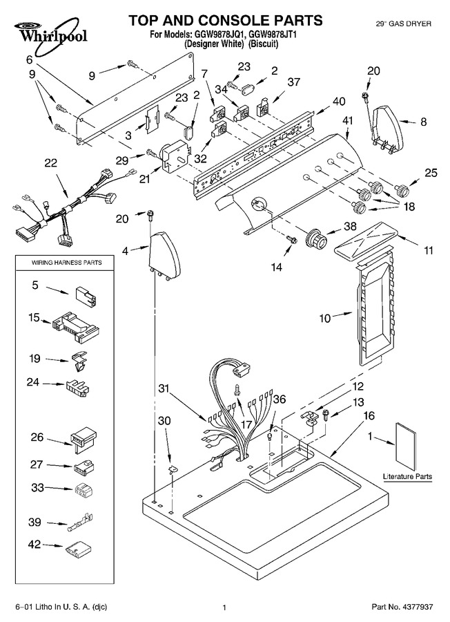 Diagram for GGW9878JT1