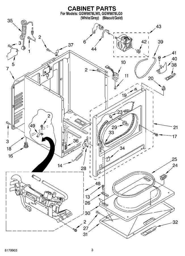 Diagram for GGW9878LW0