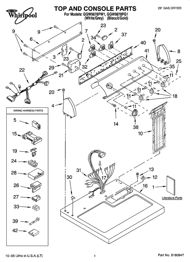 Diagram for GGW9878PG1