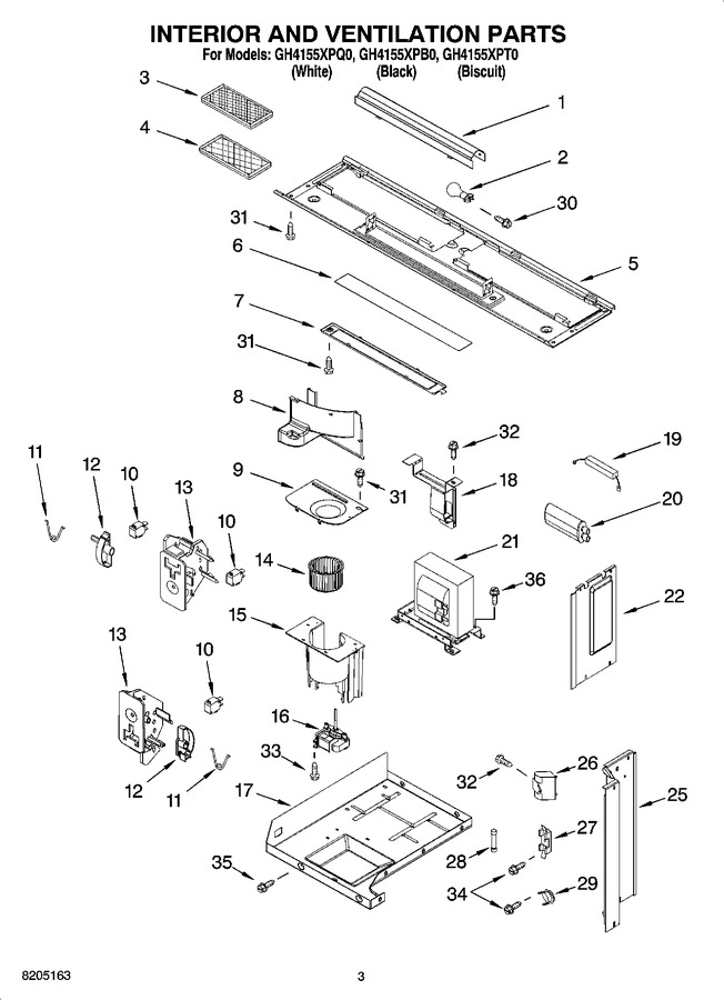 Diagram for GH4155XPB0
