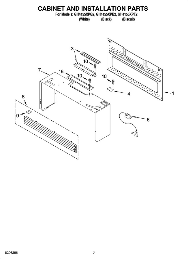 Diagram for GH4155XPQ2