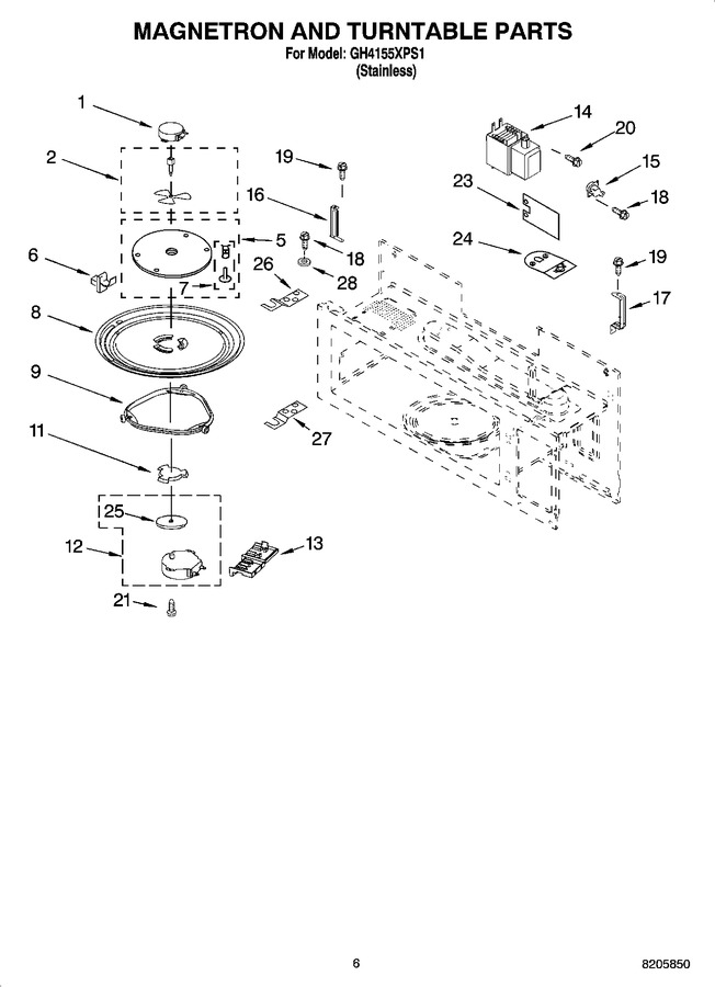 Diagram for GH4155XPS1
