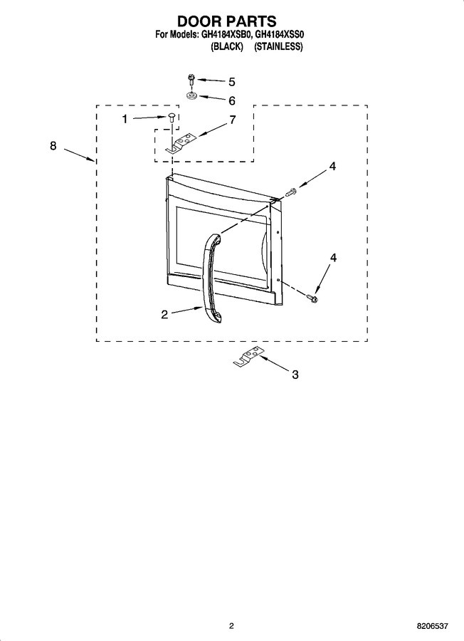 Diagram for GH4184XSS0