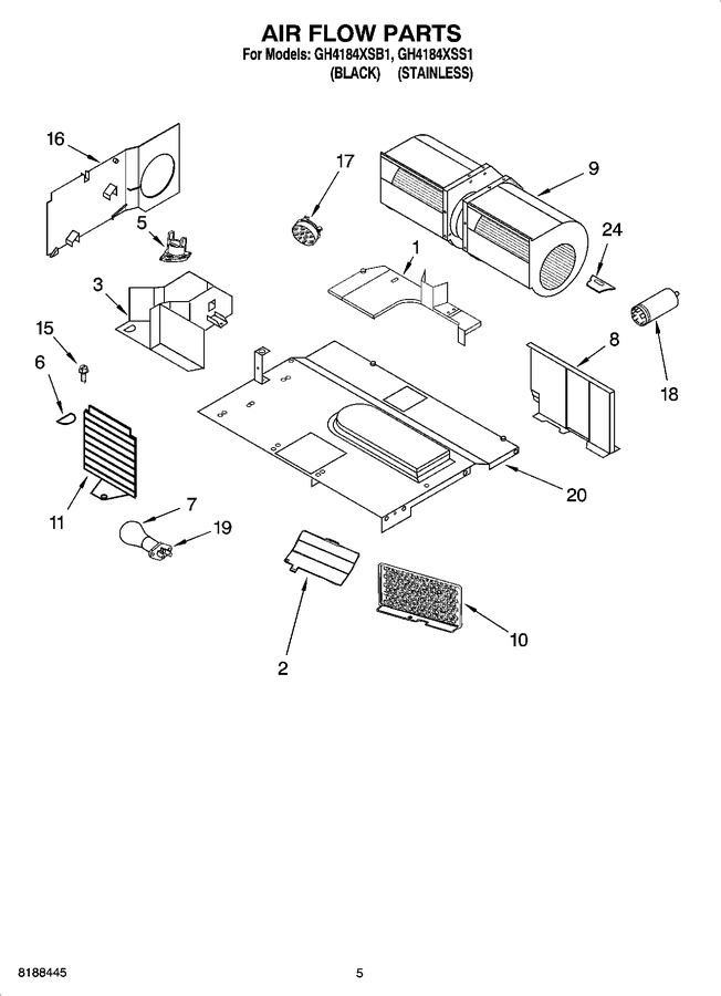 Diagram for GH4184XSS1
