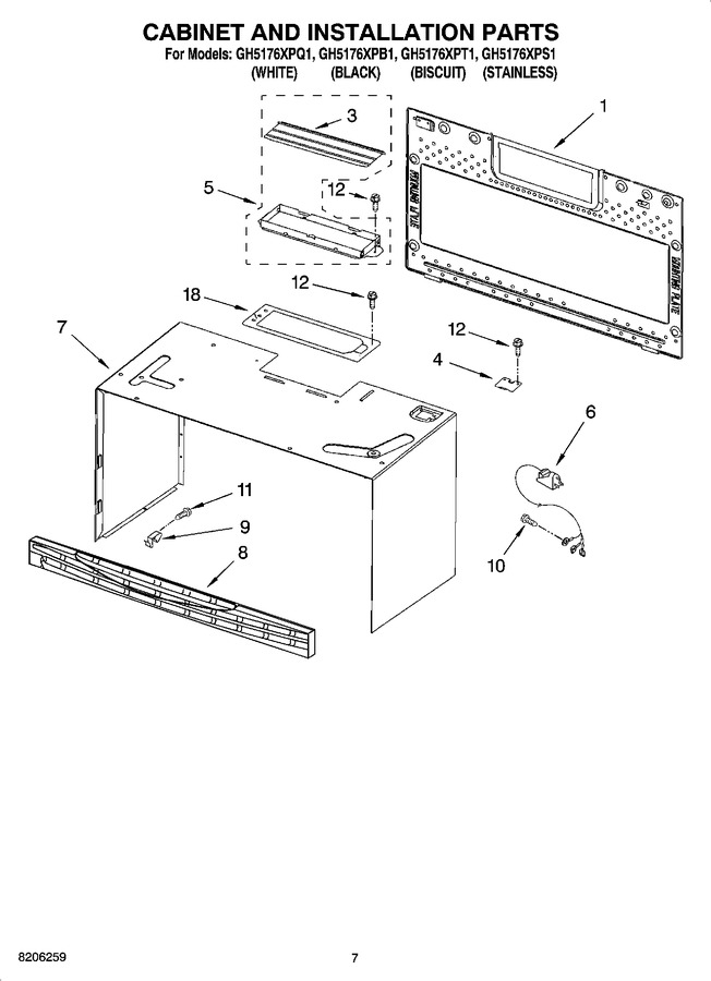Diagram for GH5176XPQ1