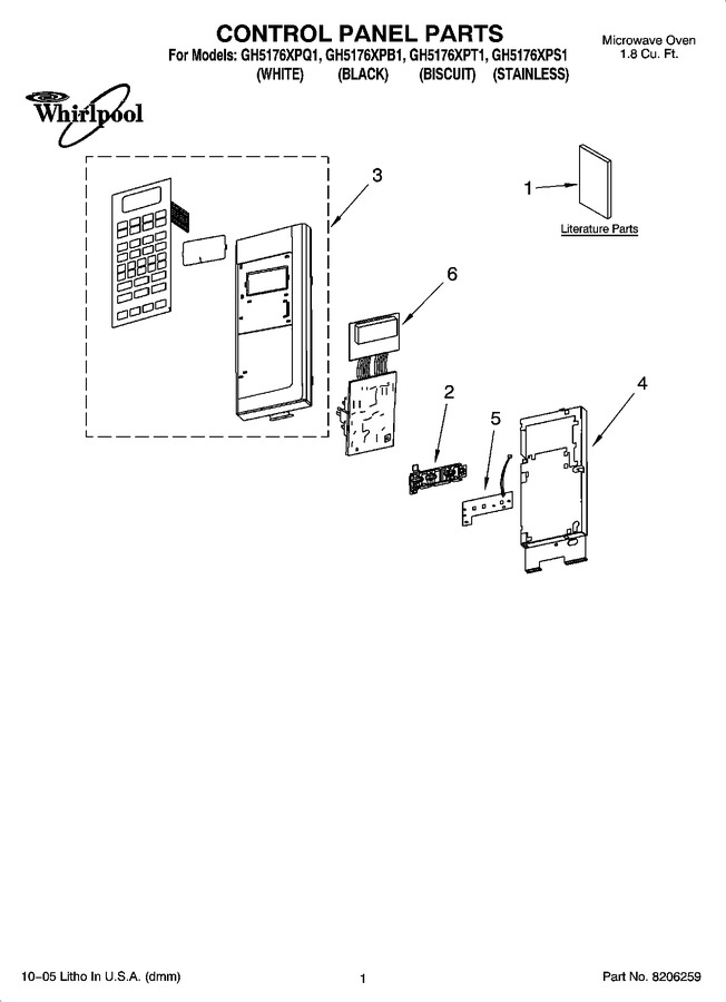 Diagram for GH5176XPT1