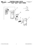 Diagram for 01 - Control Panel Parts