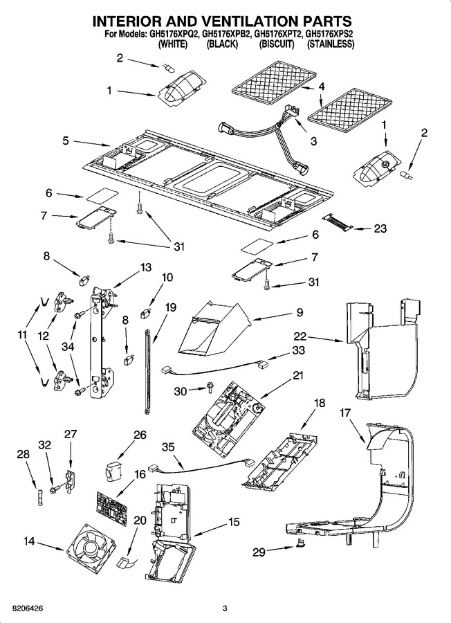 Diagram for GH5176XPT2