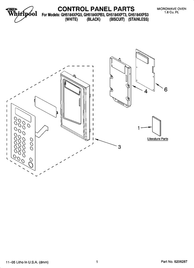 Diagram for GH5184XPT3