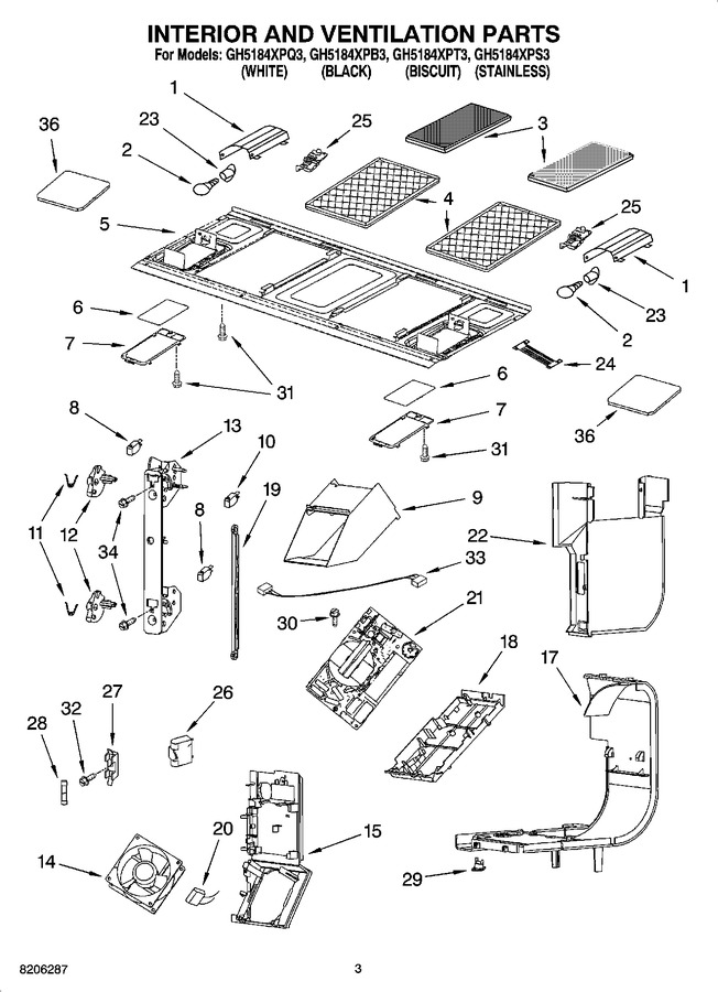 Diagram for GH5184XPT3