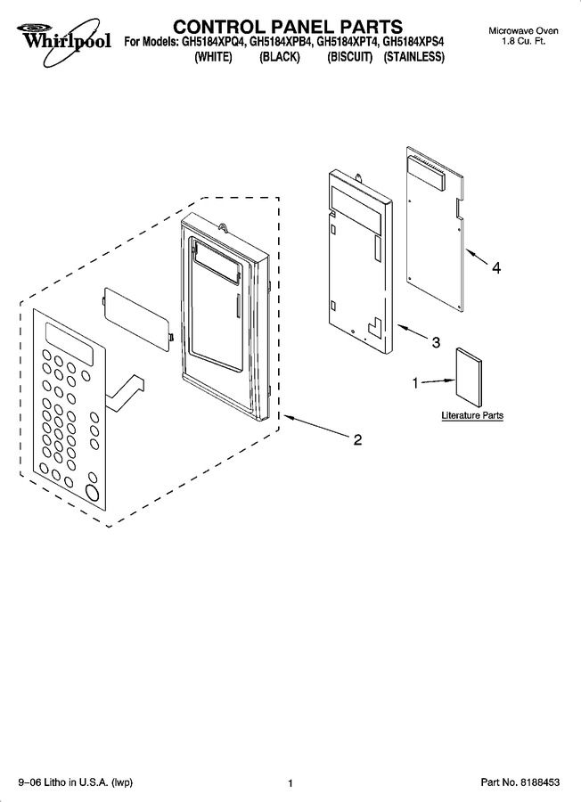Diagram for GH5184XPT4