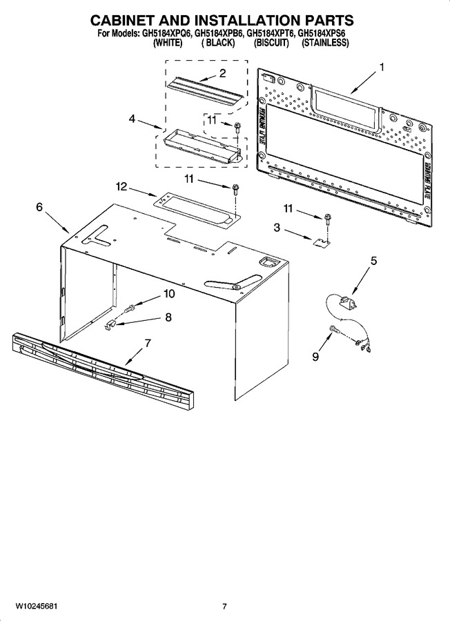 Diagram for GH5184XPB6