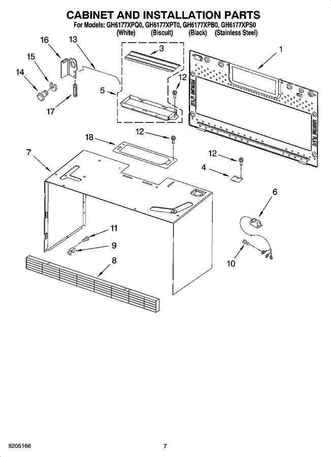 Diagram for GH6177XPT0