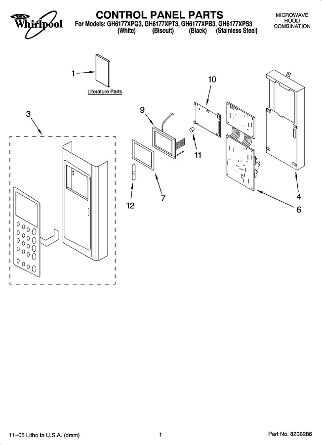 Diagram for GH6177XPS3