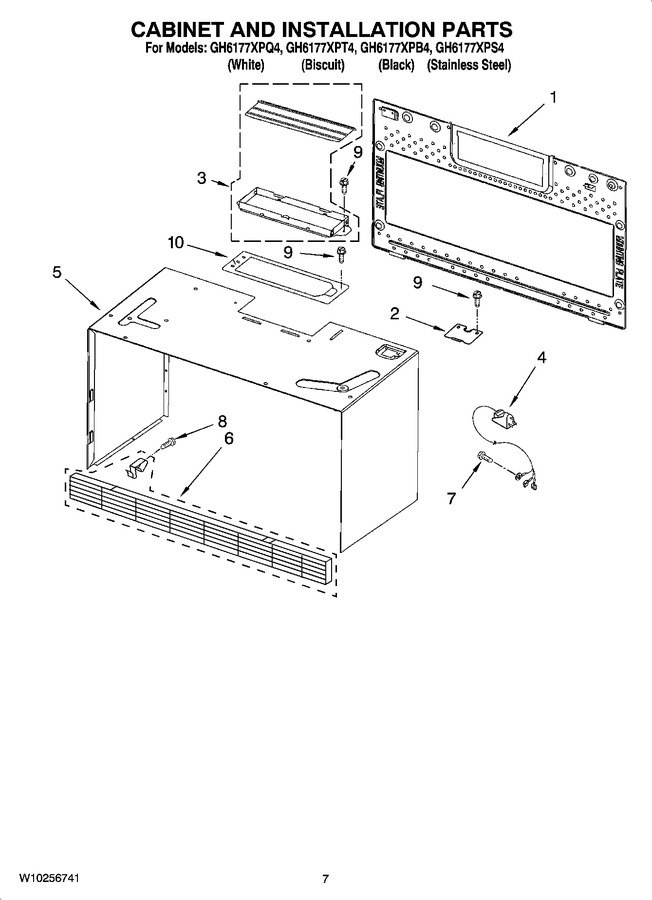 Diagram for GH6177XPQ4
