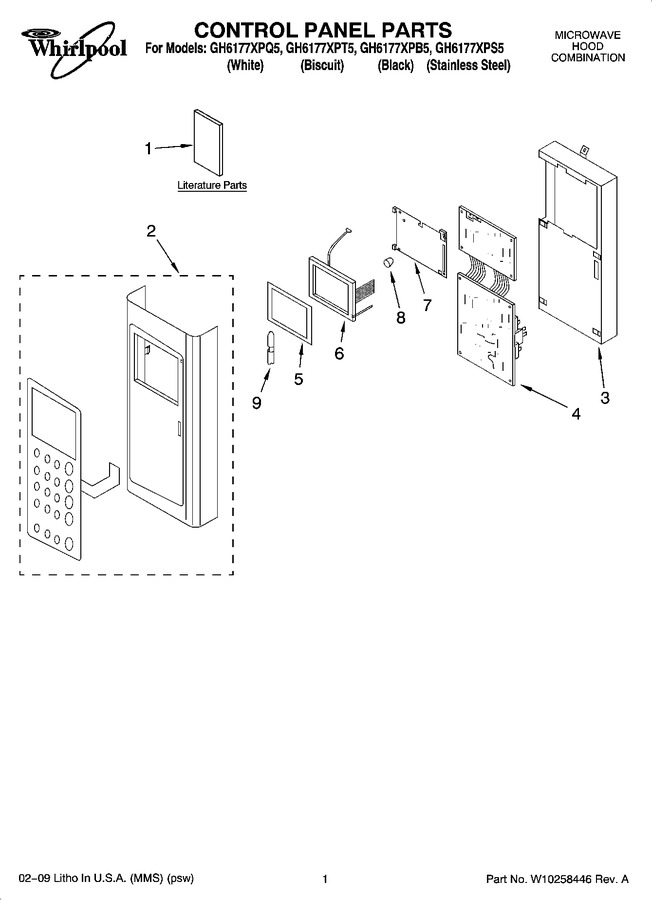 Diagram for GH6177XPT5