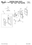 Diagram for 01 - Control Panel Parts