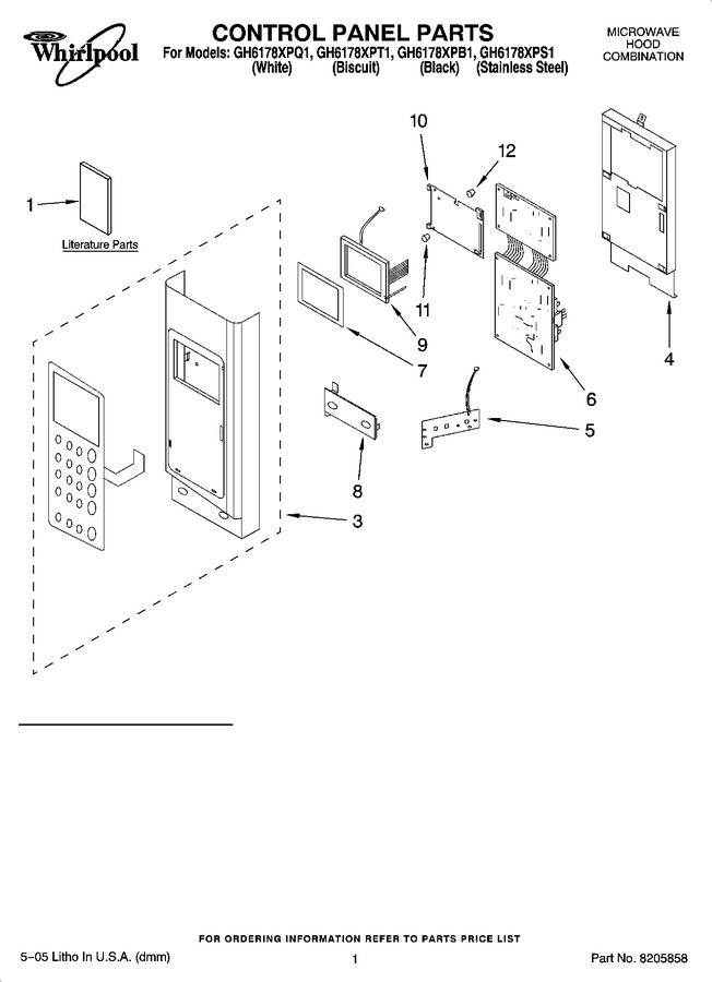 Diagram for GH6178XPB1
