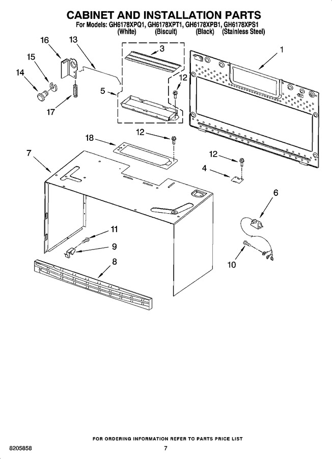 Diagram for GH6178XPS1