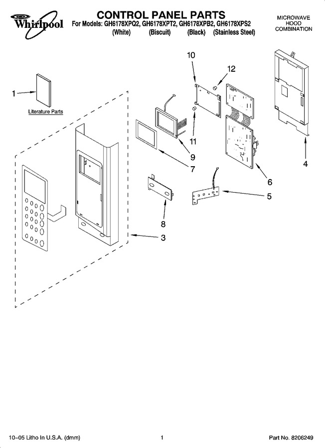Diagram for GH6178XPQ2